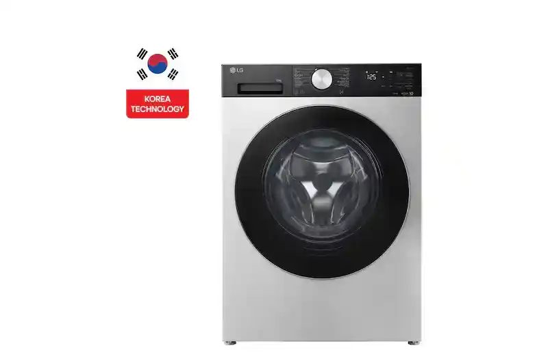غسالة إل جي 10 كجم ذات تعبئة أمامية مع تقنية AIDD وواي فاي -F4X5RYG23