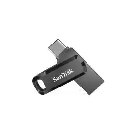 فلاش ميموري SanDisk Ultra Dual Drive Go 128GB USB 3.1 USB-A + USB-C بسرعة 150MB/s - أسود