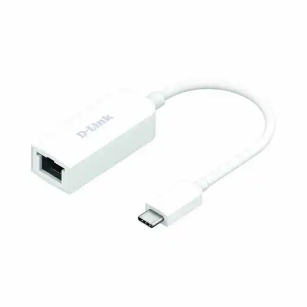 D-Link DUB-E250 USB Ethernet Adapter USB-C 2.5G White