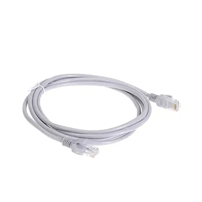 كابل D-Link Patch Cord UTP Cat6 بطول 3م 24AWG Stranded PVC RJ45 Gold-plated بسرعة 1 Gbps - رمادي