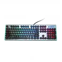 كيبورد HP GK100 ميكانيكية للألعاب سلكية تخطيط عربي Black