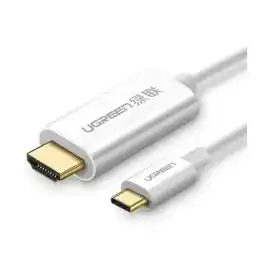 كابل فيديو UGREEN MM121 USB-C لـ HDMI 1.5m رمادي
