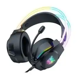 سماعة جيمينج سلكية oinkouma x26 USB-A PC أسود
