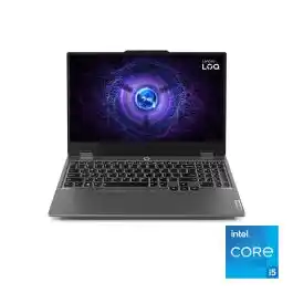 جيمينج لابتوب Lenovo LOQ 15IRX9 معالج Intel Core i5 -13450HX رامات 16 جيجا هارد 512 جيجا SSD كارت شاشة NVIDIA GeForce RTX 3050 6GB شاشة "15.6 FHD IPS 144Hz نظام تشغيل Dos رمادي