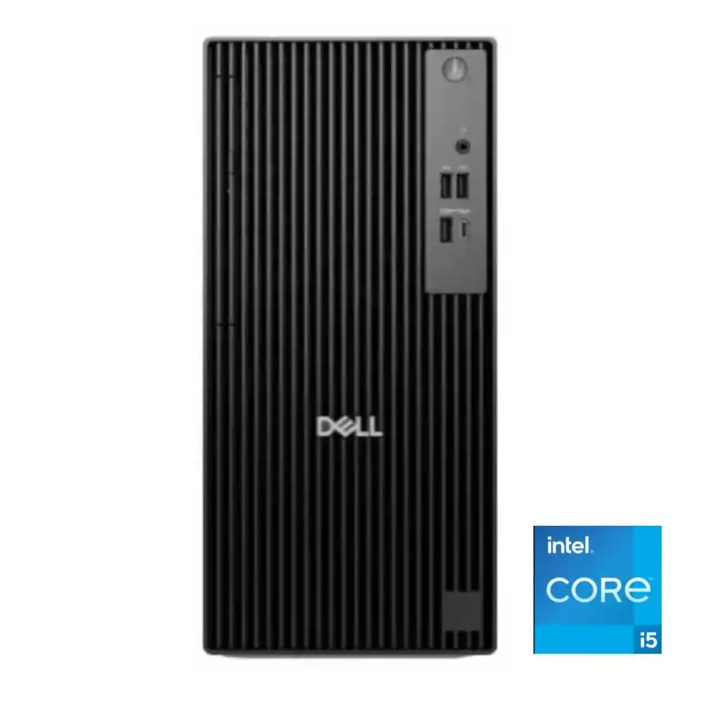 كمبيوتر DELL QCT1250 ديسكتوب intel core I5 14500 8GB 512GB SSD dos أسود