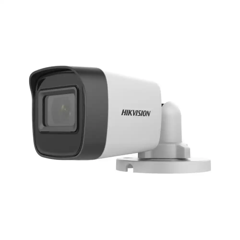 Hikvision DS-2CE16D0T-ITF كاميرا مراقبة Bullet خارجية 2MP بمدى IR يصل إلى 40م وعدسة 3.6mm وتصنيف IP67