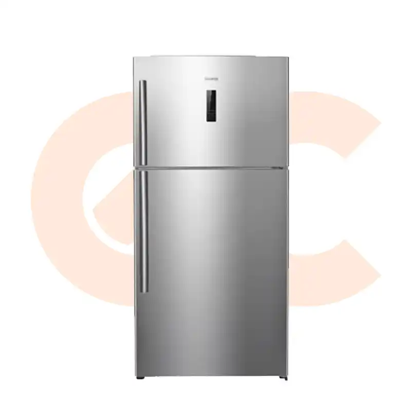 Best-Selling ثلاجة جورونيا سعة 550 لتر سلفر ديجيتال موديل- NRF8181MX | Available Now at EHAB Center Home Appliances