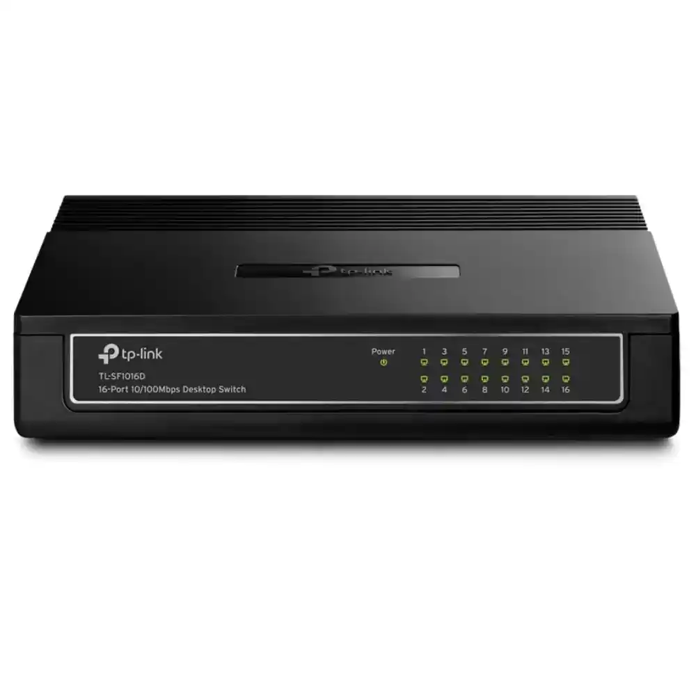 سويتش تي بي لينك 16 منفذ 10/100 ميجابت في الثانية TL-SF1016D Unmanaged Desktop