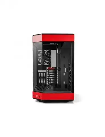 Case HYTE Y60 with 3xFans + Gen 4.0 Riser Cable Black &amp; Red