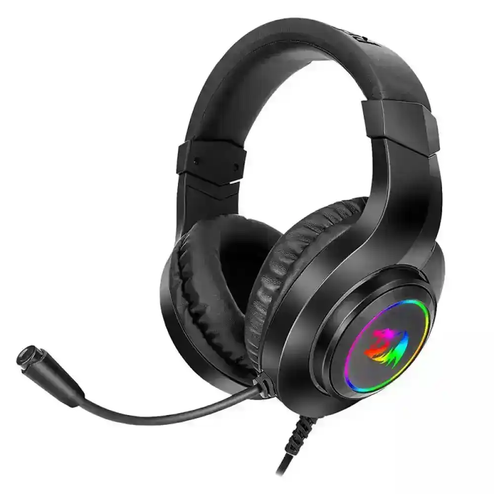 ريدراجون H260 سماعات رأس للألعاب RGB - أسود