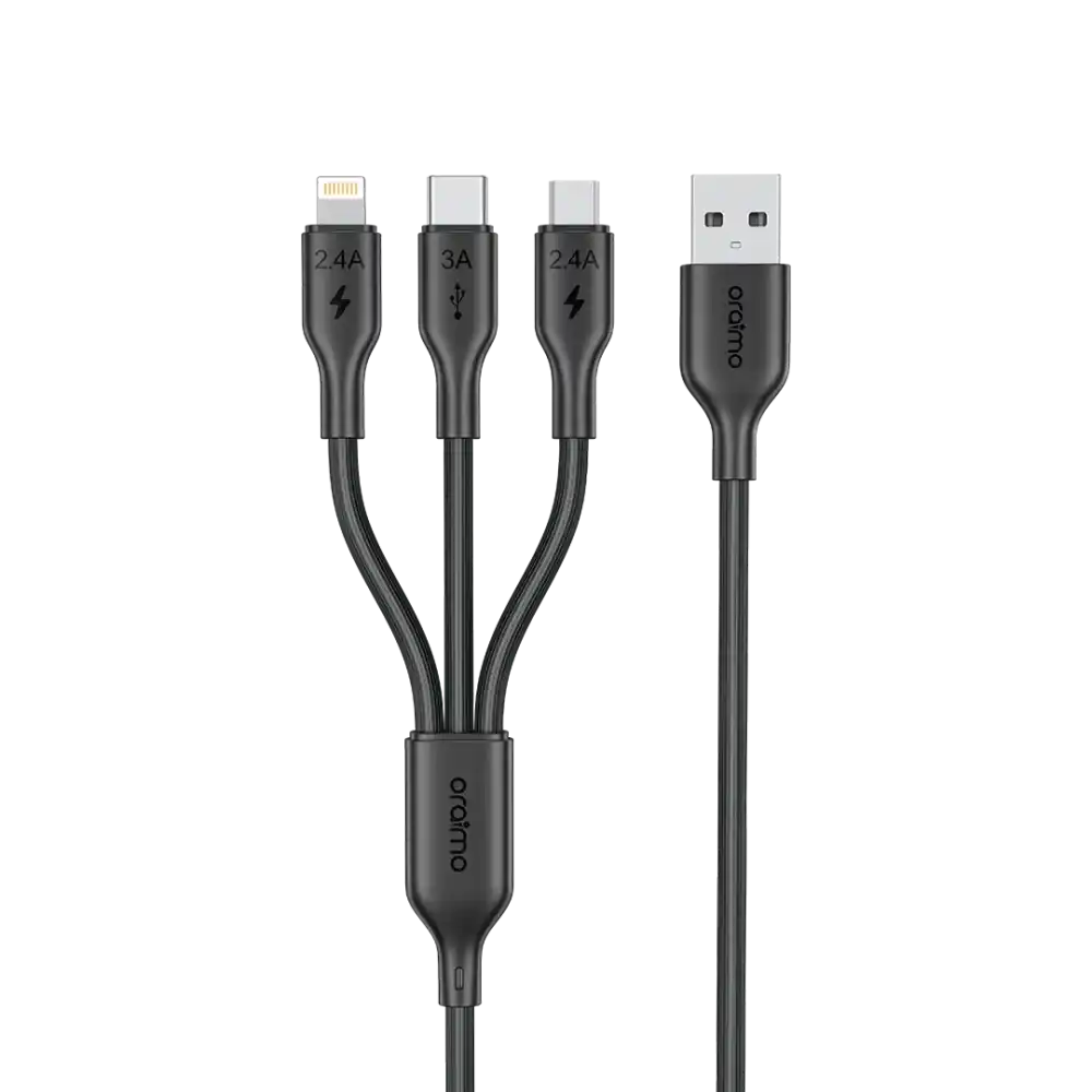 Duraline 4 3A 1.2M 3 in 1 Cable