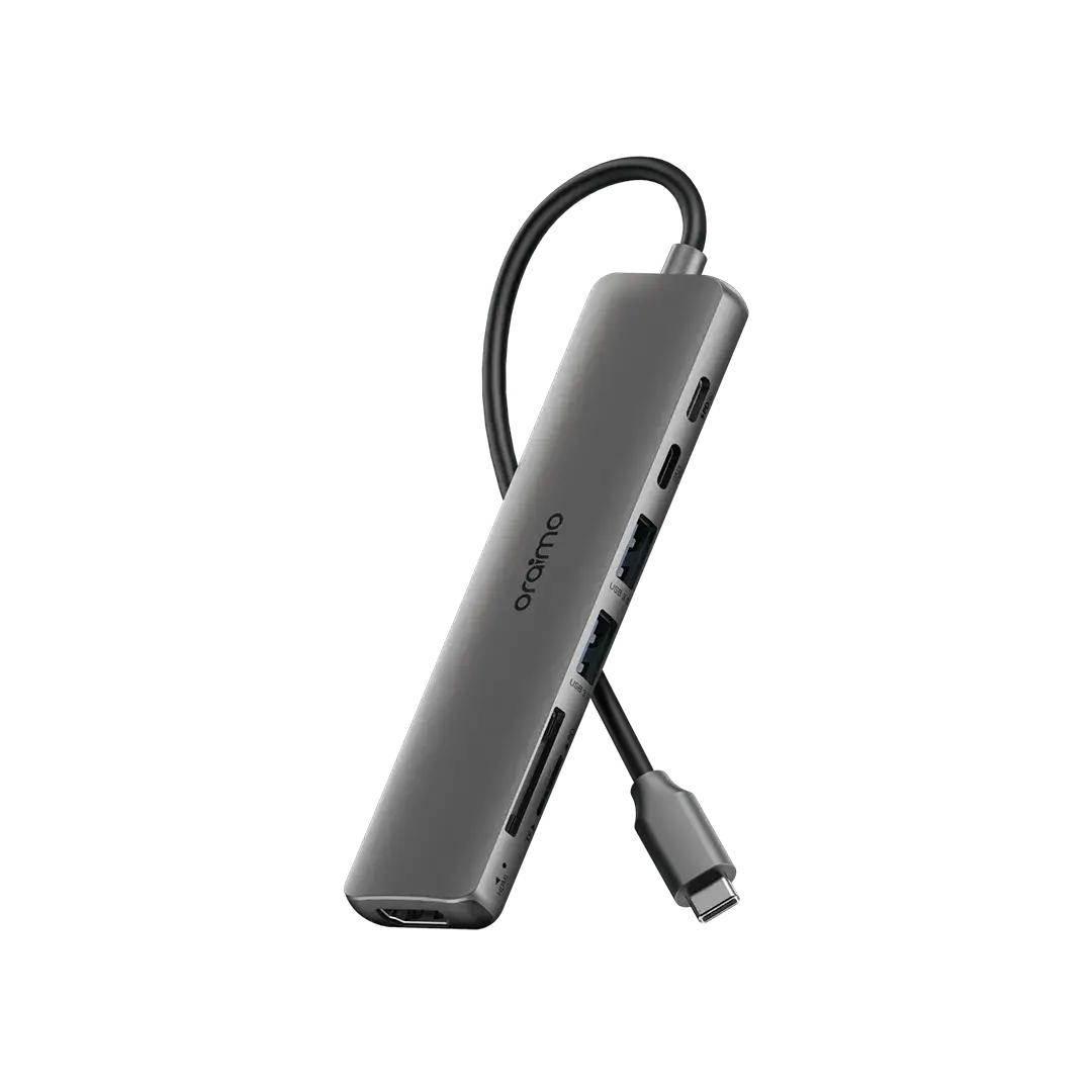 PowerTrans USB-C 7-in-1 Multi-Functional Adapter