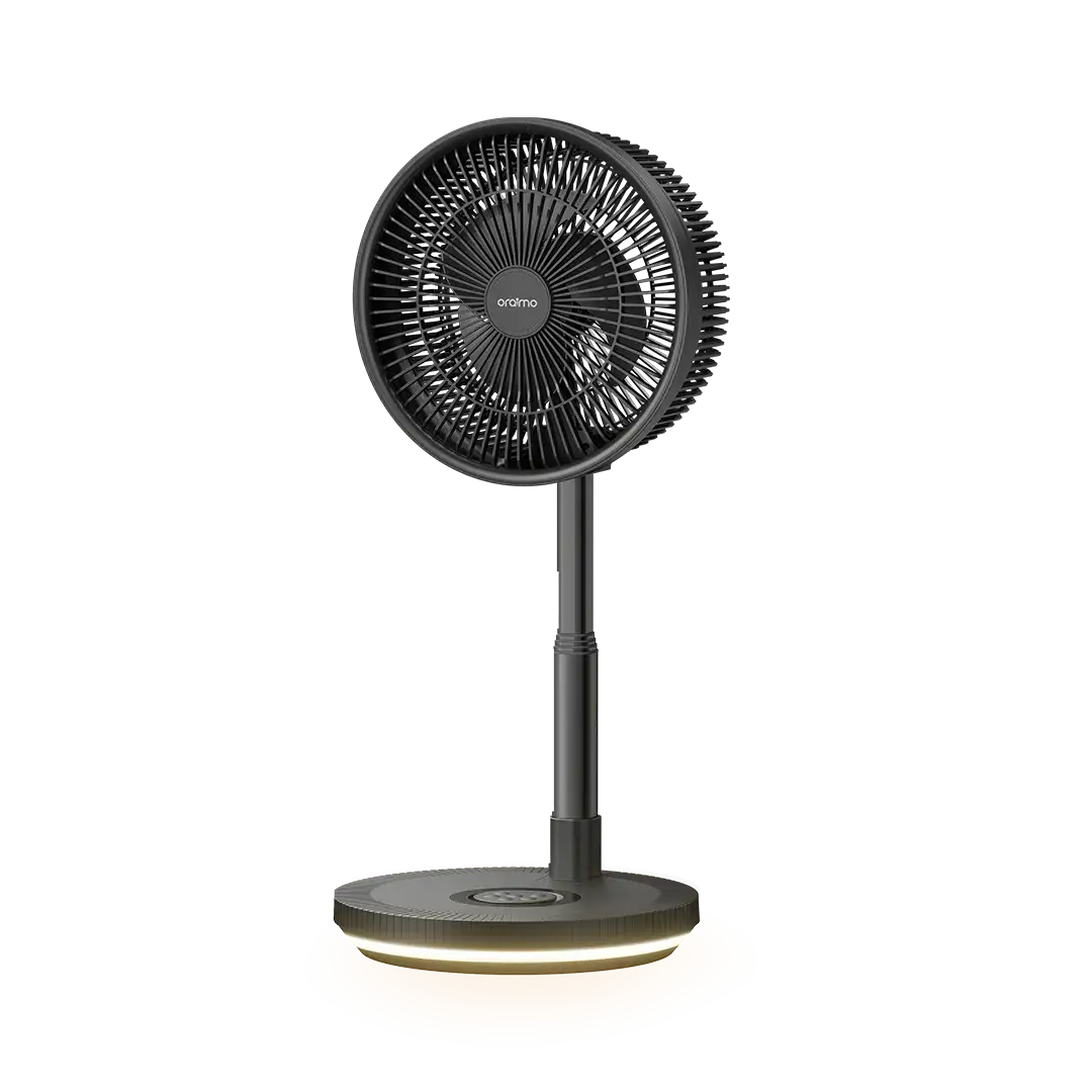 PowerTurbo مروحة oraimo Power Turbo القابلة للطي المحمولة ببطارية 4000 مللي أمبير