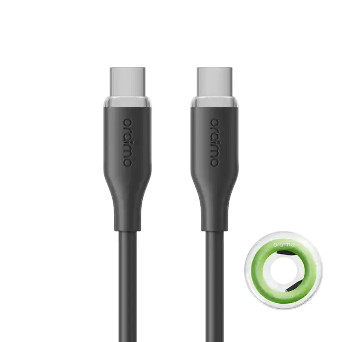 SilkLine 20Pcs 1M 3A Type-C to Type-C Data Cable