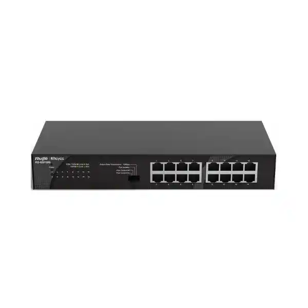 رويجي ريي RG-ES116G سويتش Unmanaged Non-PoE مزود بـ 16 منفذ 10/100/1000 ميجابت في الثانية