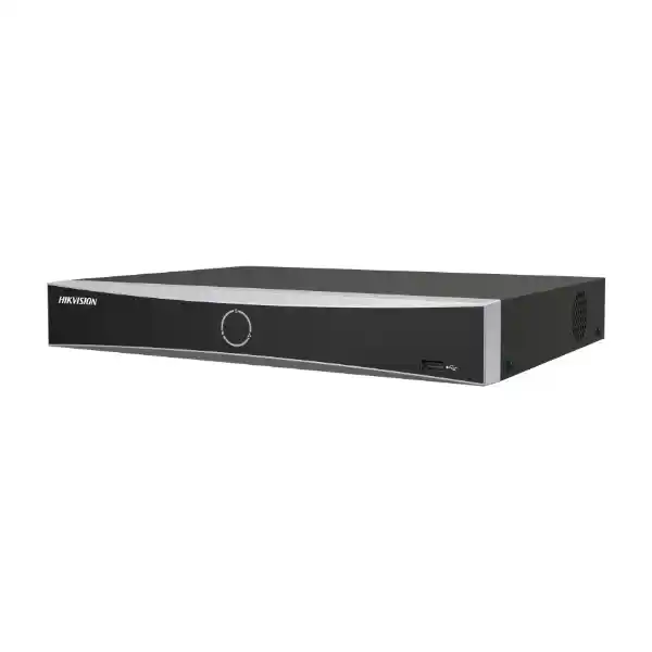 هيكفيجن DS-7604NXI-K1/4P ان في ار 4 قنوات PoE بتقنية AcuSense ودقة 4K