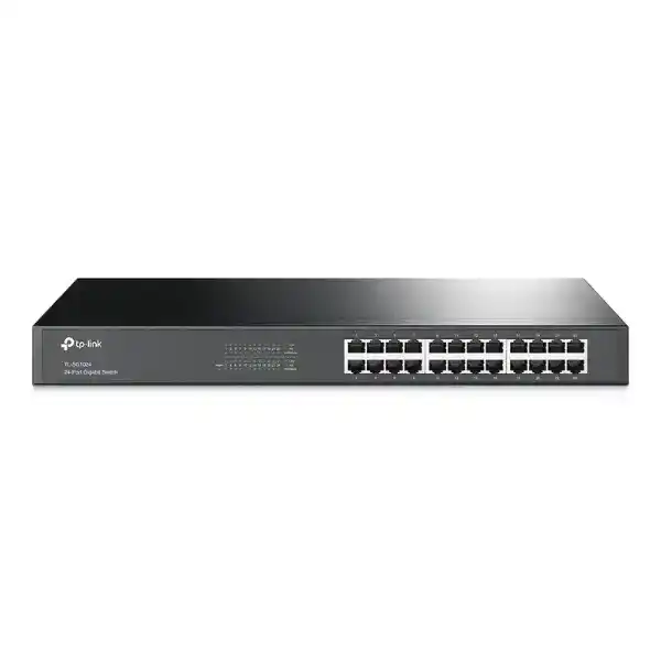 تي بي لينك TL-SG1024 سويتش Unmanaged، مزود بـ 24 منفذ جيجابايت بسرعة 10/100/1000 ميجابايت في الثانية