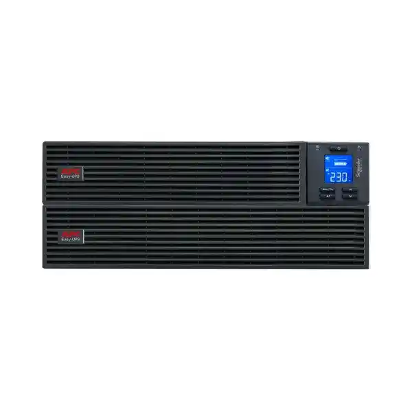 ايه بي سي SRV3KRILRK اونلاين يو بي اس، 3000 فولت امبير/2400 واط، 230 فولت، بـ6 مخارج IEC C13 ومخرج IEC C19، راكماونت