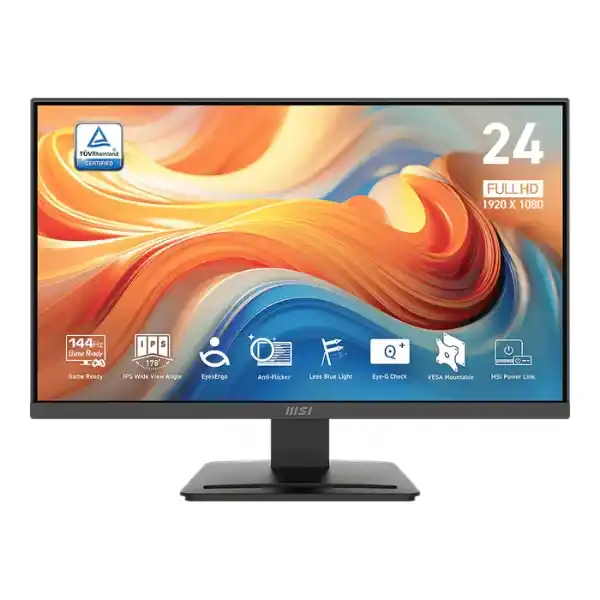 ام اس اي برو MP243L E14 شاشة 23.8" بوصة اي بي اس فل اتش دي 144 هرتز 1 مللي ثانية