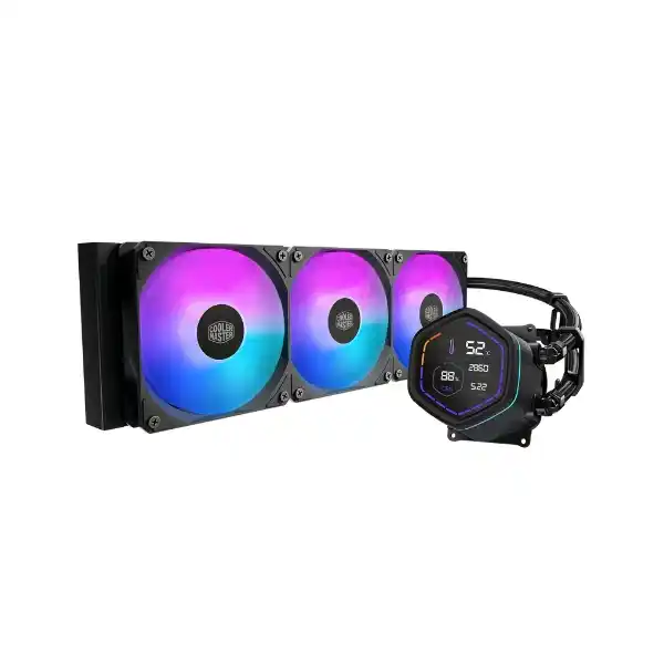 كولر ماستر ماستر ليكويد كور نيكس ديجيتال 360 ARGB أسود مبرد سائل متكامل