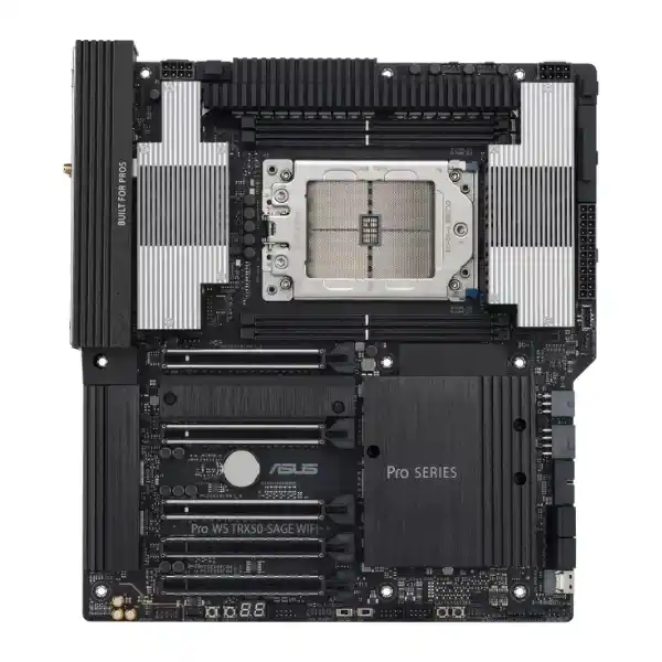 اسوس برو WS TRX50-​SAGE ​واي فاي مازر بورد ورك ستيشن sTR5 DDR5 CEB