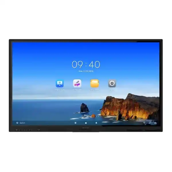 هيكفيجن DS-D5B75RB/EL شاشة عرض تفاعلية 75" بوصة 4K يو اتش دي اندرويد 13