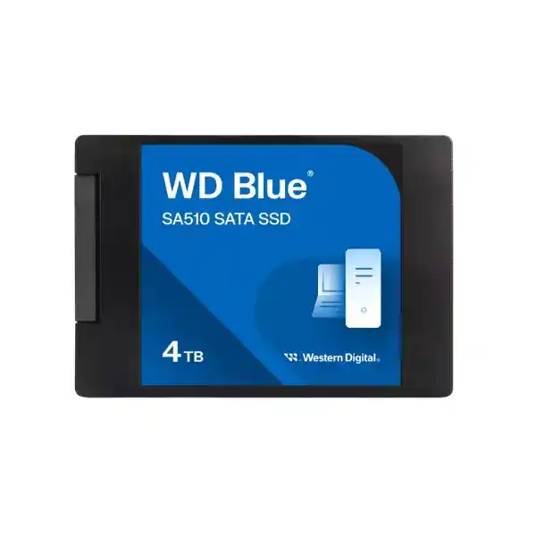 ويسترن ديجيتال بلو SA510 WDS400T3B0A-00C7K0 هارد اس اس دي ساتا سعة 4 تيرابايت بهيكل 2.5 بوصة/7 مم