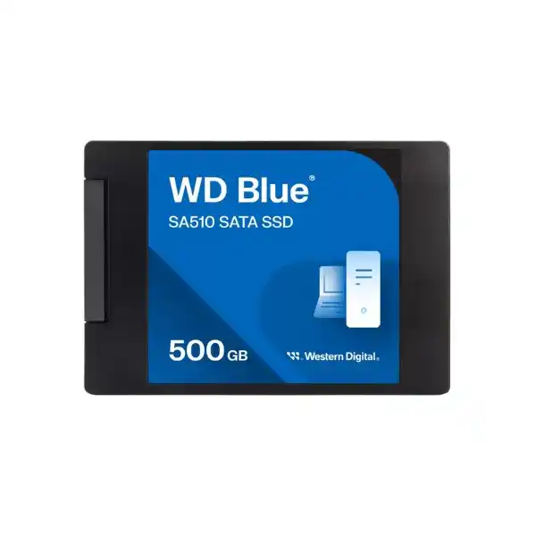 ويسترن ديجيتال SA510 هارد SSD داخلي 500 جيجابايت SATA مقاس 2.5 بوصة - ازرق