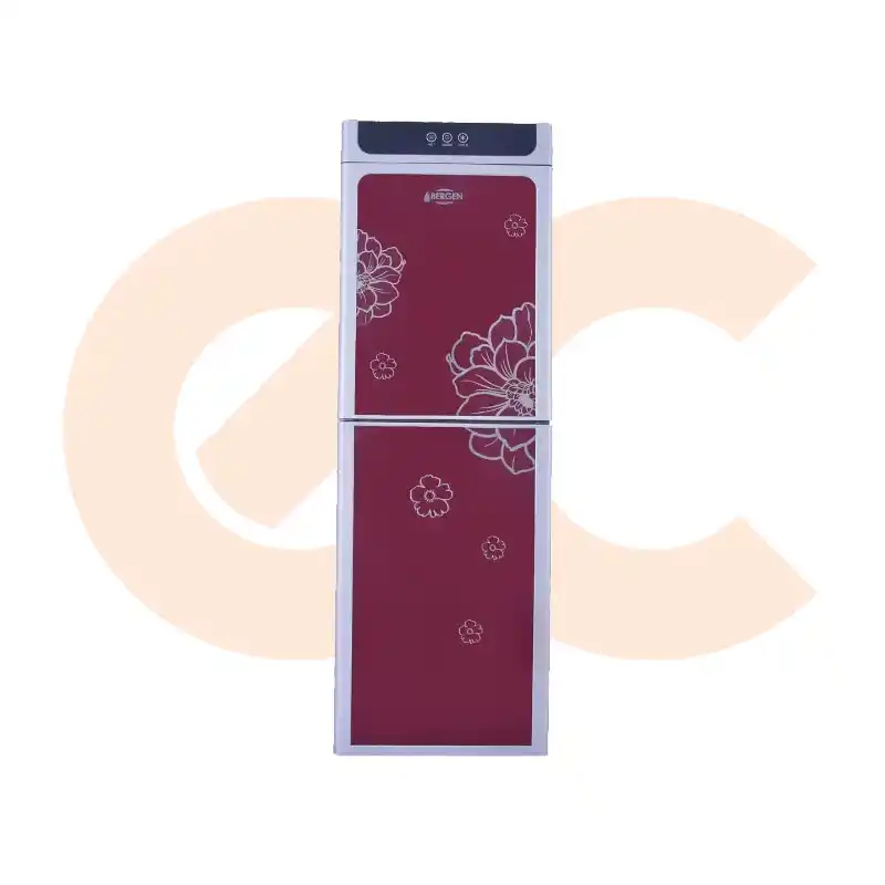 Best-Selling مبرد مياه ساخن و بارد من برجن بالكابينة، احمر- BYB87 | Available Now at EHAB Center Home Appliances