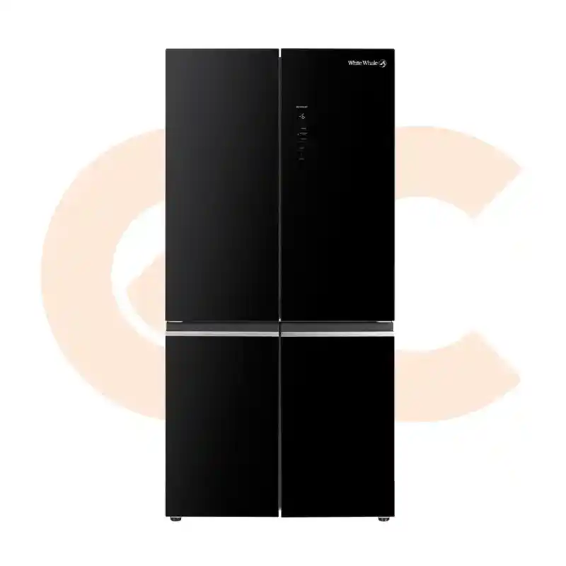 Best-Selling ثلاجة وايت ويل 450 لتر انفرتر ديجيتال 4 أبواب أسود موديل WR-G8399AB-INV | Available Now at EHAB Center Home Appliances