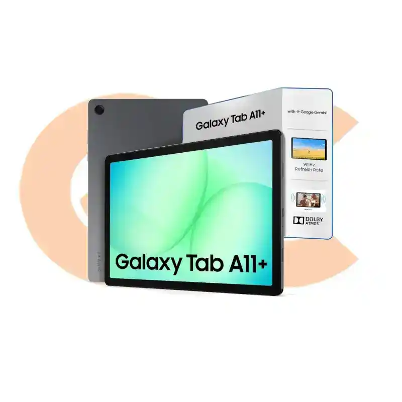 Best-Selling سامسونج Galaxy Tab A11 Plus 5G رام 8 جيجابايت سعة تخزين 256 جيجابايت رمادي – موديل X236BEZAE | Available Now at EHAB Center Home Appliances