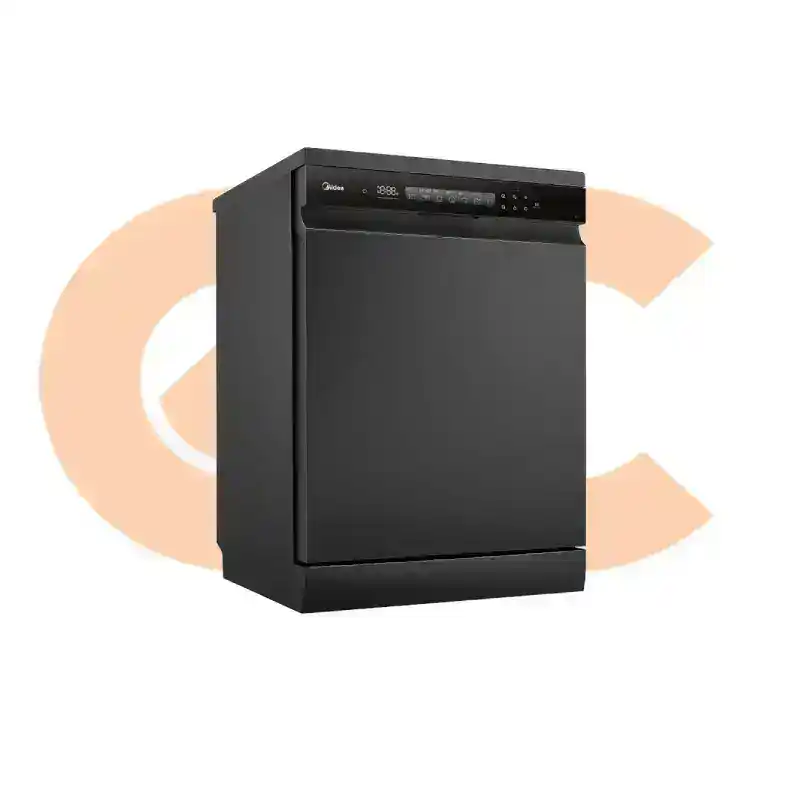 Best-Selling غسالة اطباق ميديا 60سم 15فرد ديجيتال Wifi تاتش اسود MDWEF1533GUR(BS)-WU-EG 6221284001383 | Available Now at EHAB Center Home Appliances