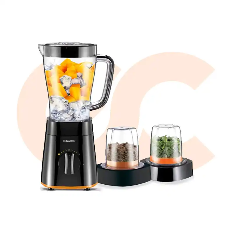 Best-Selling خلاط كينوود بالمطحنةو المبشره سعة 2 لتر لون اسود موديل - BLP15.360BK | Available Now at EHAB Center Home Appliances
