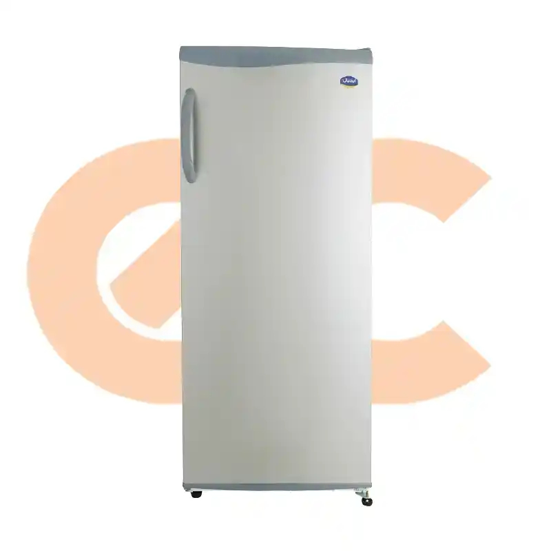 Best-Selling ثلاجة ايديال سوبر جامبو باب واحد ديفروست سيلفر 922061014 | Available Now at EHAB Center Home Appliances