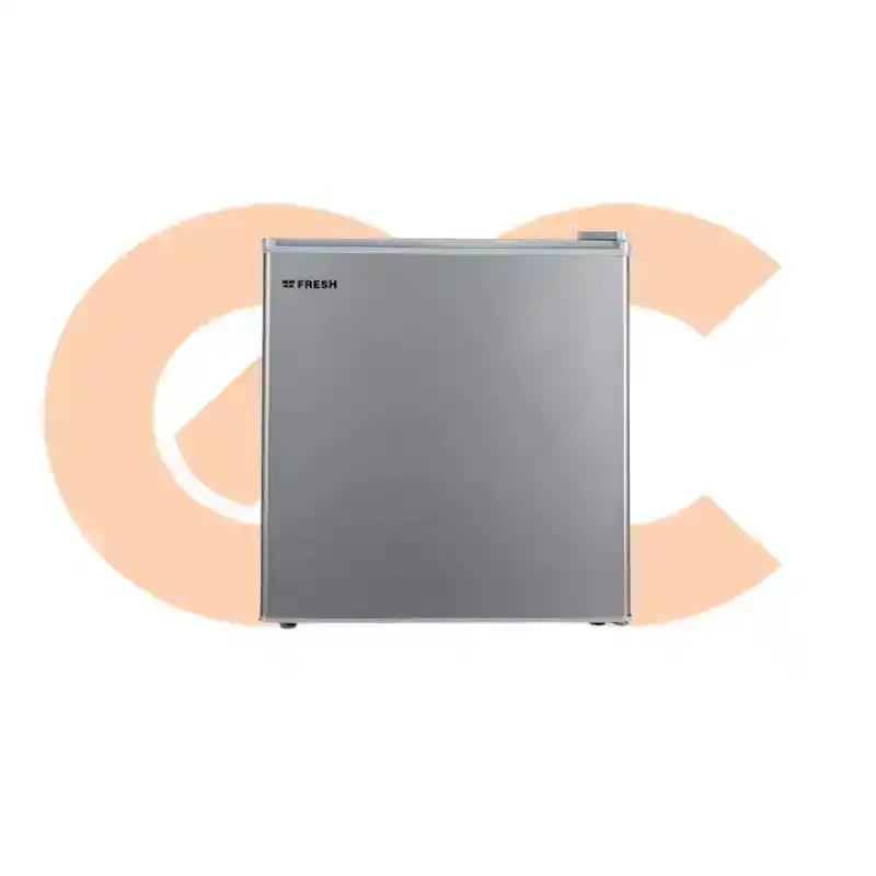 Best-Selling ثلاجة فريش ميني بار ديسك توب 45 لتر سيلفر FMP-70 500017475 | Available Now at EHAB Center Home Appliances