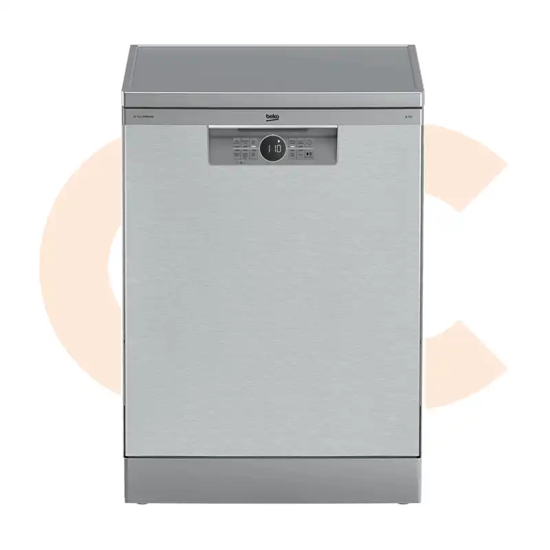 Best-Selling غسالة اطباق بيكو 15فرد 6 برامج 60سم تعقيم سلفر انفرتر موديل BDFN26520XQ | Available Now at EHAB Center Home Appliances