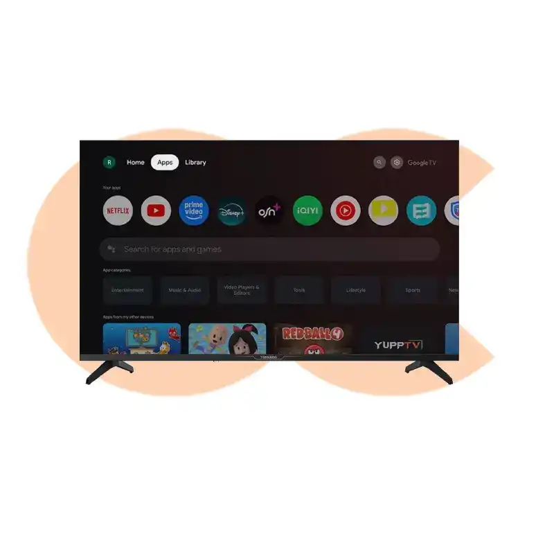 Best-Selling شاشة تورنيدو 32 بوصة HD Smart TV بدون إطار مع ريسيفر مدمج موديل 32EA6500E | Available Now at EHAB Center Home Appliances
