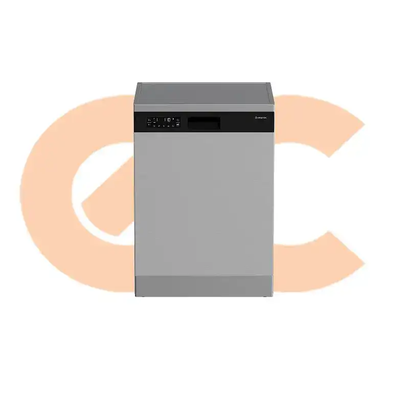 Best-Selling غسالة اطباق اريستون 45سم 10فرد انفرتر ديجيتال فضي DFS606XQ | Available Now at EHAB Center Home Appliances