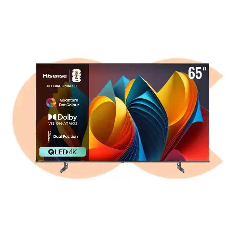 Best-Selling شاشة هايسنس 65 بوصة UHD QLED سمارت – موديل 65Q6N | Available Now at EHAB Center Home Appliances