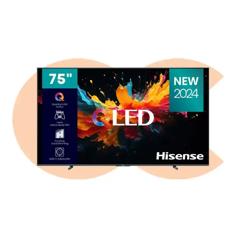 Best-Selling شاشة هايسنس 75 بوصة UHD QLED سمارت – موديل 75Q7N | Available Now at EHAB Center Home Appliances