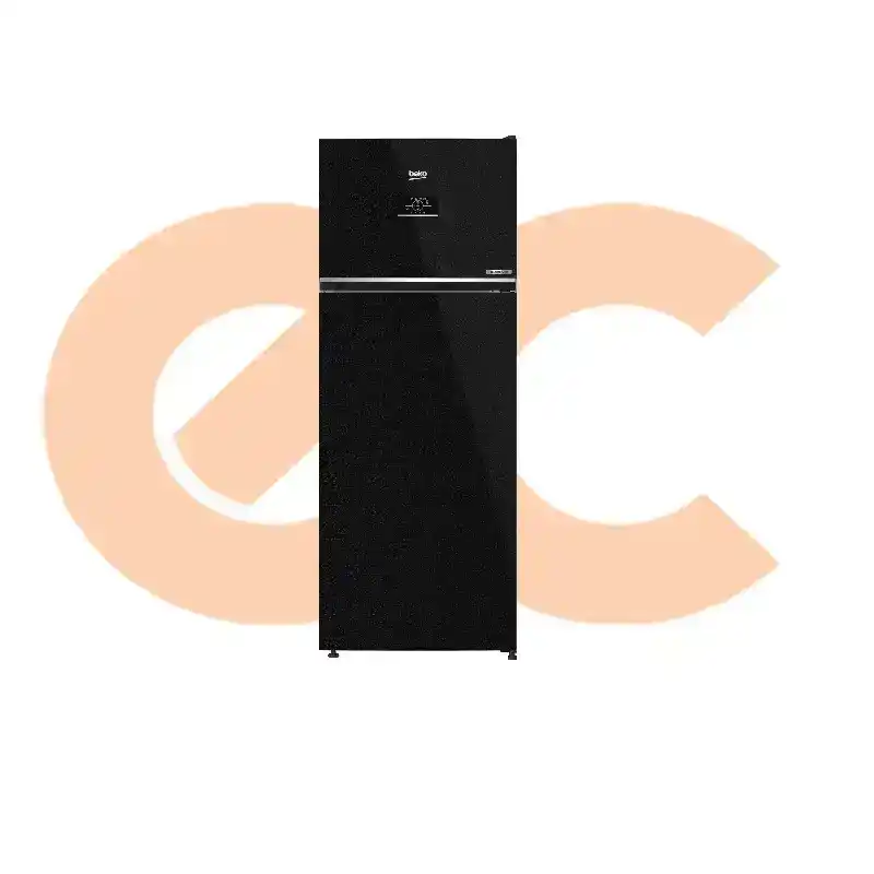 Best-Selling ثلاجة بيكو انفرتر ديجيتال HF اسود RDNE455M20XBIDB 9250000064 | Available Now at EHAB Center Home Appliances