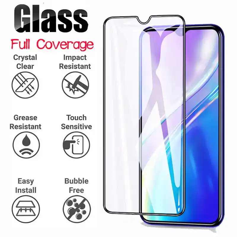 Realme 5 hd+ glass screen protector clear