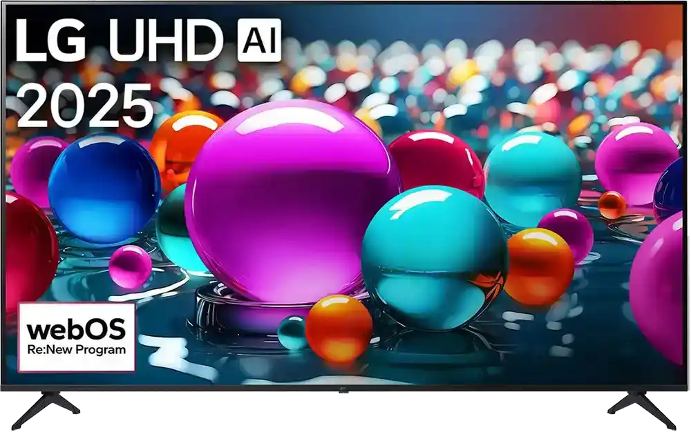 شاشة ال جي 65 بوصة سمارت 4K AI LED 65UA84006LB - ريسيفر داخلي