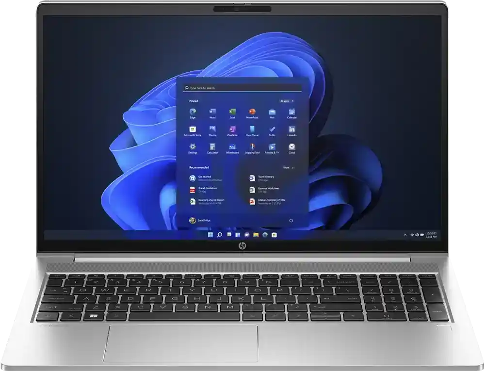 لابتوب اتش بي برو بوك 450 G10 انتل كور I5-1335U رام 16 جيجا هارد 256GB SSD شاشة 15.6 بوصة HD كارت شاشة Intel Ultra HD- ويندوز 11 برو- فضي