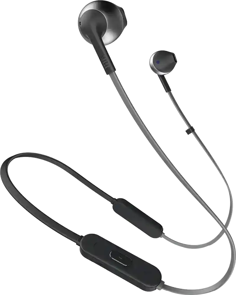 سماعه jbl Tune السلكيه، مقاس 3.5 مم، ميكروفون مدمج، أسود، T205