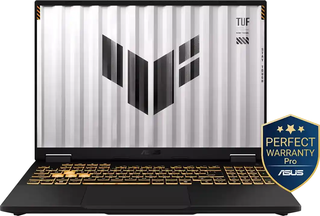 لابتوب اسوس TUF F16 FX608JHI-TU657W انتل كور i7-14650HX رام 16 جيجا هارد 512GB SSD كارت شاشة NVIDIA GeForce RTX 5050 8GB شاشة FHD 16 بوصة- Windows 11- رمادي