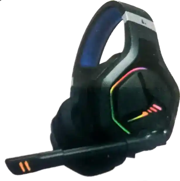 سماعة جيمينج فوريف، سماعة راس سلكية، 3.5 قابس+ USB، أسود، FV-S5