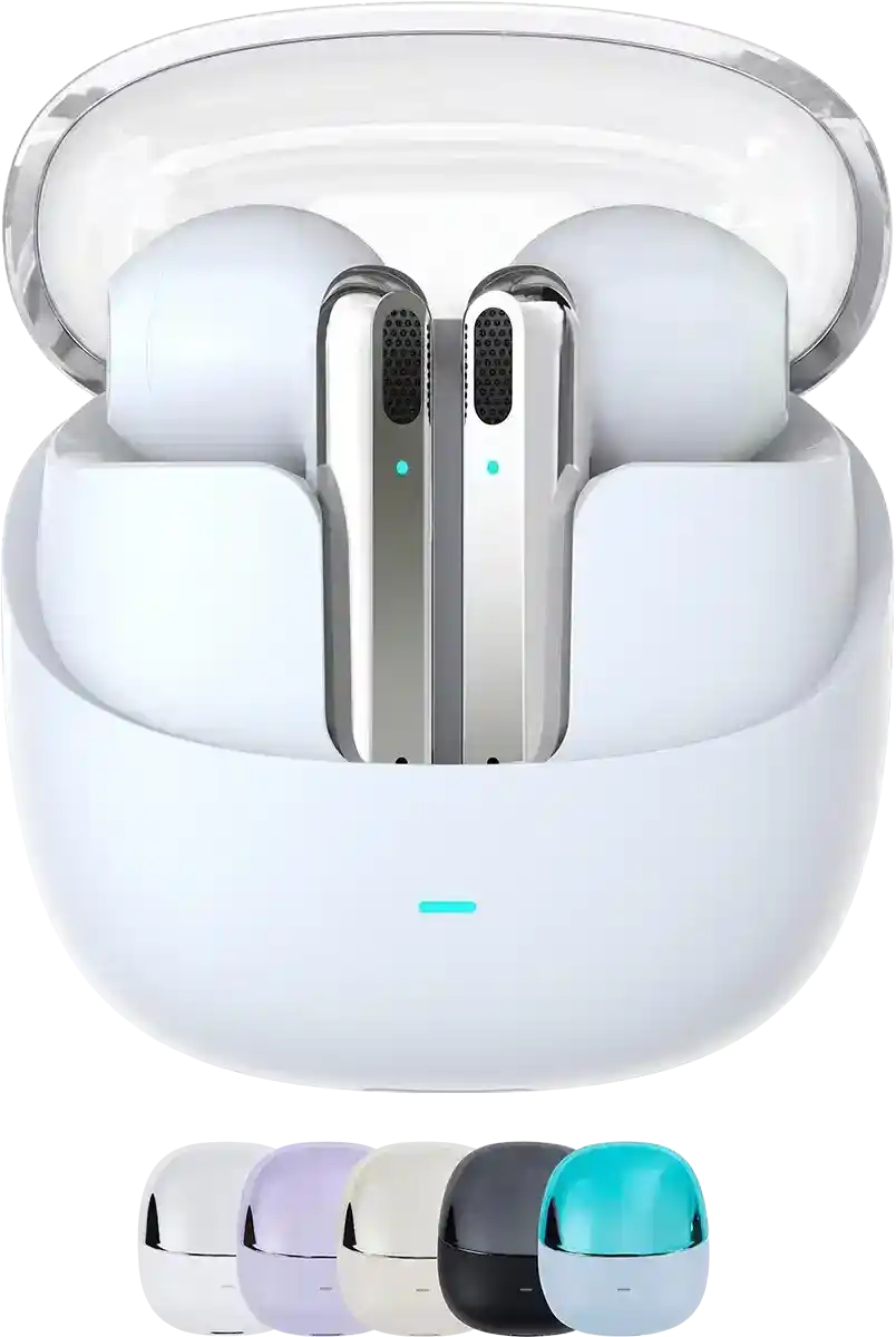 سماعة ايربودز تيلزيل T29 بلوتوث 5.3 بطارية 300 مللي أمبير-ساعة خاصية تقليل الضوضاء - متعددة الألوان