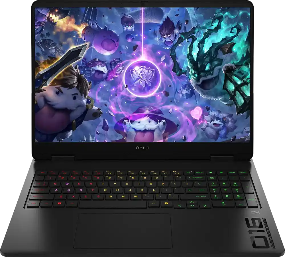 لابتوب اتش بي اومين 16- AM0055NE معالج Intel Core Ultra 7 رامات 24 جيجا هارد 1 تيرا SSD كارت NVIDIA GeForce RTX RTX 5060 سعة 8 جيجا شاشة 16 بوصة WQXGA ويندوز 11 - اسود
