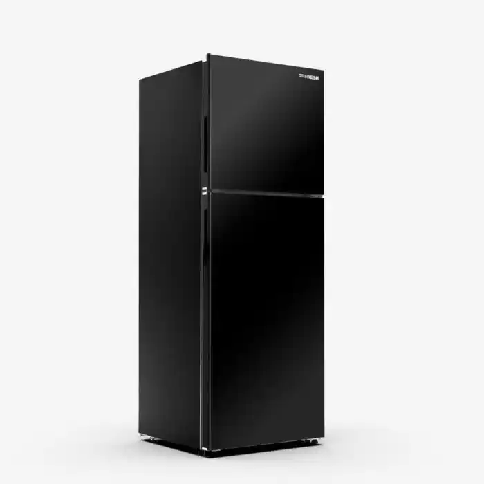 ثلاجه فريش 369لتر اسود مرايا FNTBS400KBM